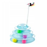 Katten speeltoren met ballen en muis Katten speeltoren met ballen en muis