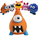 Honden piepspeelgoed oranje monster Honden piepspeelgoed oranje monster