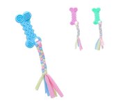 Nobleza Puppy bijtspeeltje - Botje met flos