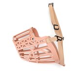 Nobleza Honden muilkorf - Beige - Maat XL