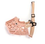 Nobleza Honden muilkorf - Beige - Maat S