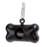 Nobleza Dispenser inclusief poepzakjes - Zwart Nobleza Dispenser inclusief poepzakjes - Zwart