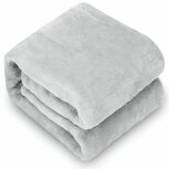 Nobleza Deken voor huisdieren - Lichtgrijs microvezel - Maat M - 100x120 cm Nobleza Deken voor huisdieren - Lichtgrijs microvezel - Maat M - 100x120 cm