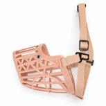 Nobleza Honden muilkorf - Beige - Maat XM