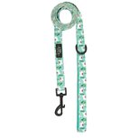 Vibfy Hondenriem - Alpaca's - Lichtgroen - Lengte 160 cm - Breedte 2,5 cm Vibfy Hondenriem - Alpaca's - Lichtgroen - Lengte 160 cm - Breedte 2,5 cm