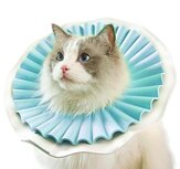 Aino Zachte beschermkraag voor kat - Lichtblauw - Maat M Aino Zachte beschermkraag voor kat - Lichtblauw - Maat M