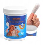 Nobleza Oor reiniger voor hond en kat - Vingerhoedjes - 50 Stuks Nobleza Oor reiniger voor hond en kat - Vingerhoedjes - 50 Stuks