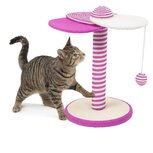 Nobleza Krabpaal - Paars / wit - 38 cm Nobleza Krabpaal - Paars / wit - 38 cm