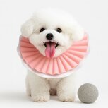 Aino Zachte beschermkraag voor grote kat of hondje - Roze - Maat L Aino Zachte beschermkraag voor grote kat of hondje - Roze - Maat L