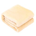 Nobleza Deken voor huisdieren - Beige microvezel - Maat M - 100x120 cm Nobleza Deken voor huisdieren - Beige microvezel - Maat M - 100x120 cm