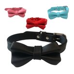 Nobleza Hondenhalsband met strik - Vegan leer - 40 cm Nobleza Hondenhalsband met strik - Vegan leer - 40 cm