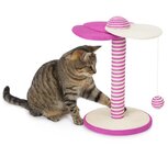 Nobleza Krabpaal - Paars / wit - 38 cm Nobleza Krabpaal - Paars / wit - 38 cm