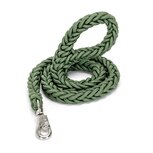 Nobleza Hondenriem gevlochten touw - Groen - Lengte 120 cm - Diameter 3 cm