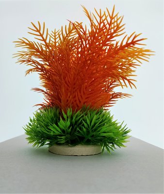 Gekleurde kunststof plant 10 cm