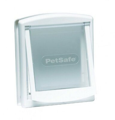 PetSafe kattenluik wit / transparant