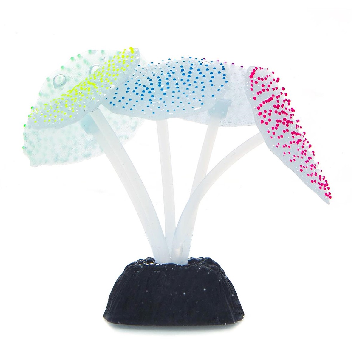Nobleza Aquariuminrichting - Bladkoraal - Kunstmatig - Fluorescerend