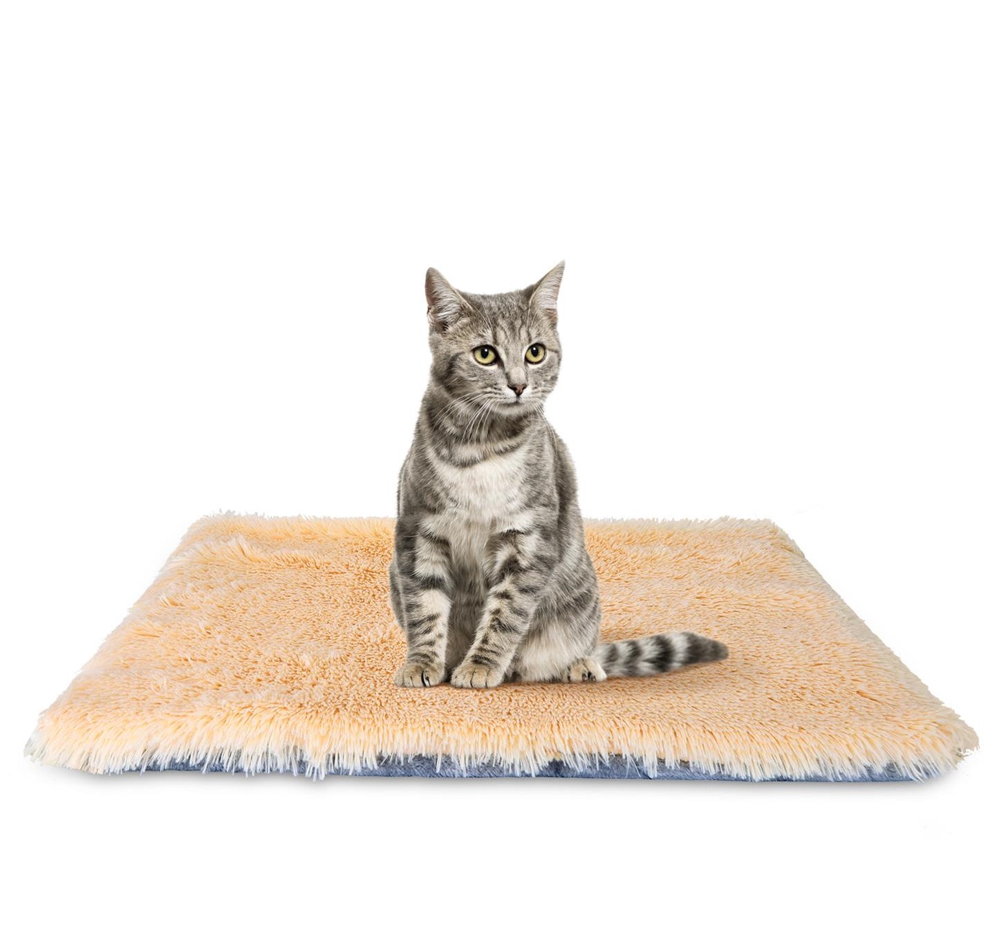 Nobleza Kleed - Fluffy / pluche - Voor hond en kat - Beige - 50x70 cm