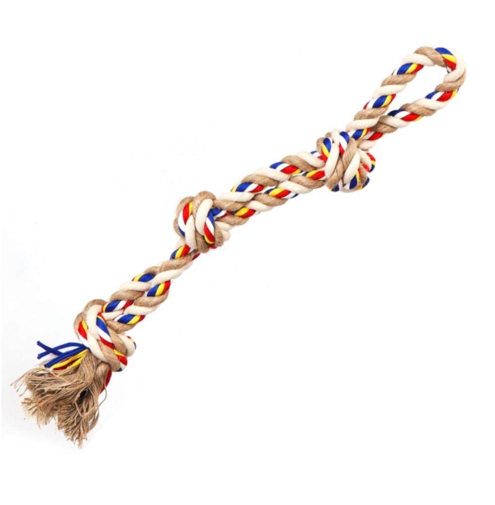 Nobleza Honden trektouw met lus - 53 cm