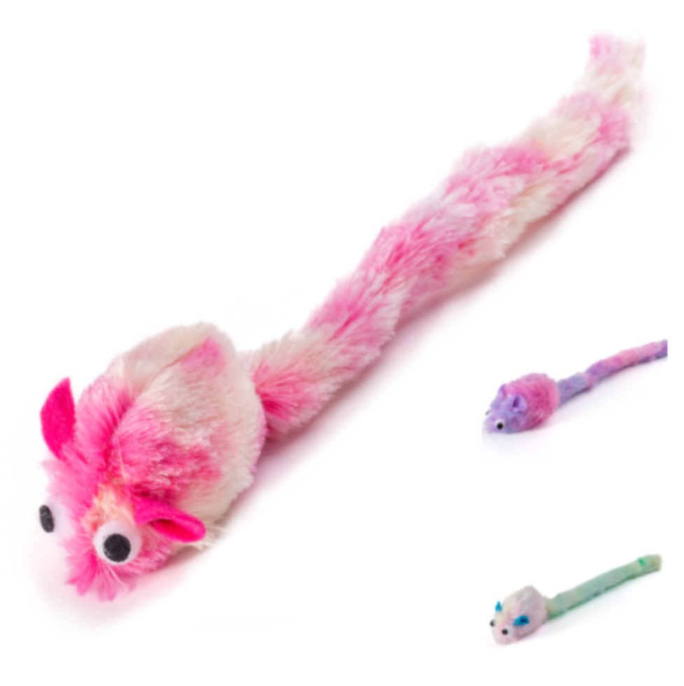 Speelmuis met knisperende staart