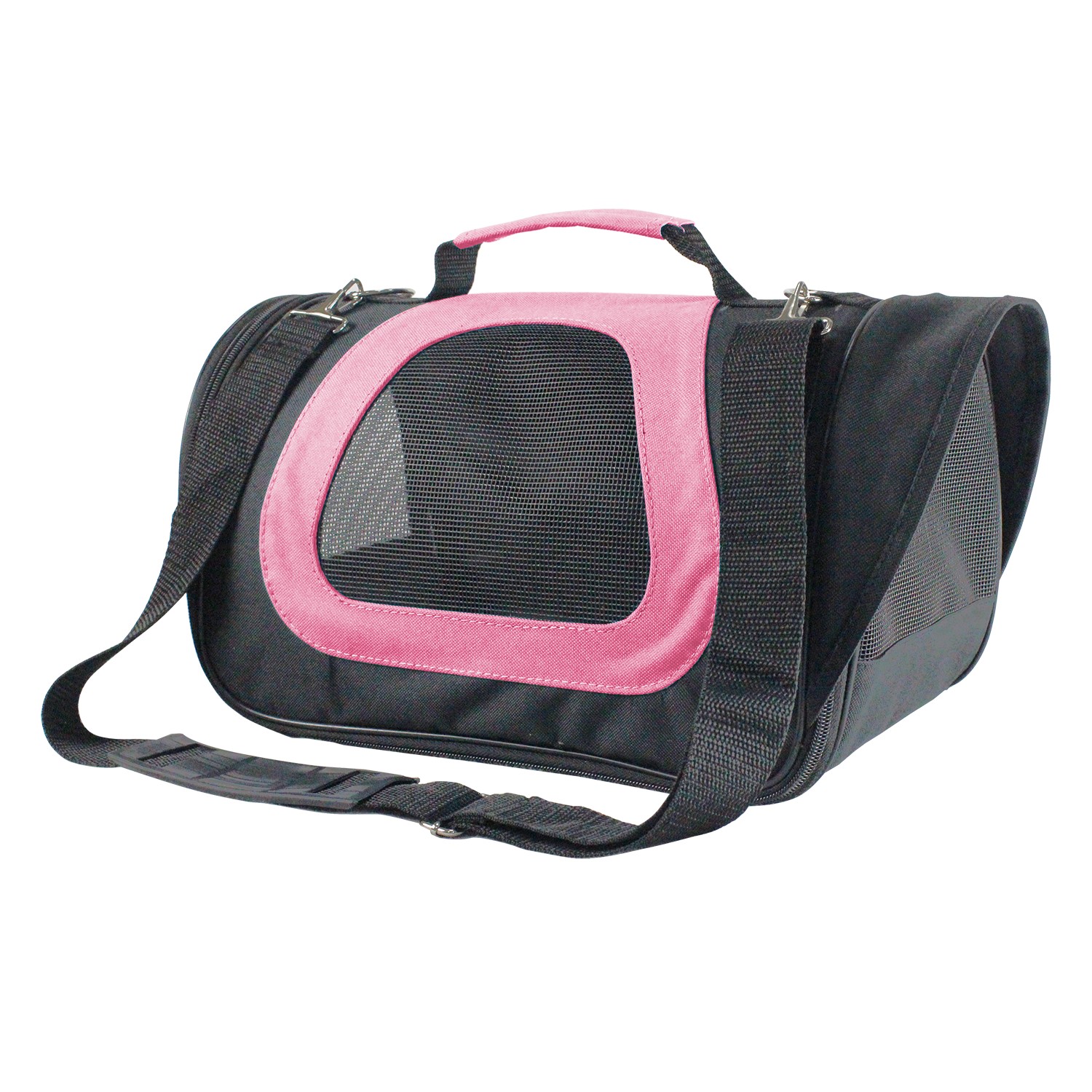 Nobleza Katten draagtas - Tot 4 kg - 34x21x22 cm - Roze