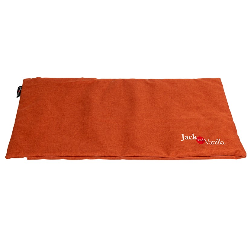 Waterproof benchkussen Oranje XL