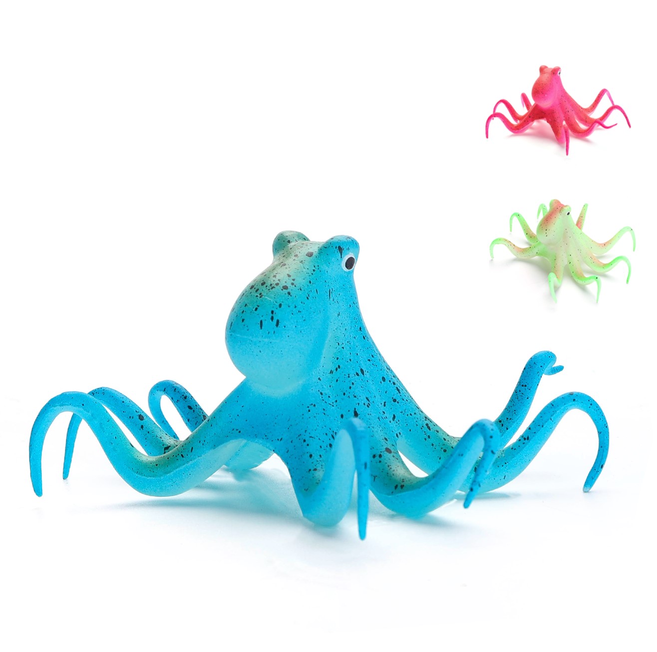 Nobleza Aquariuminrichting - Octopus - Fluorescerend