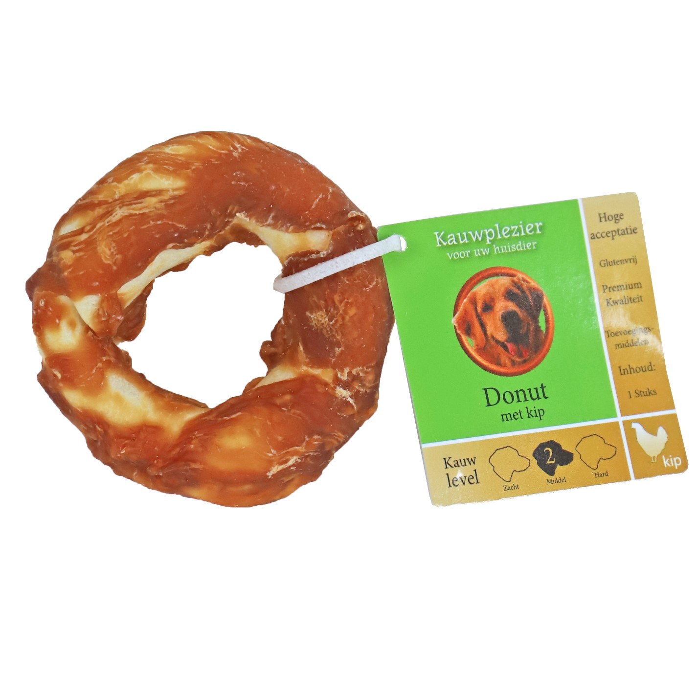 Boon Kip donut hondensnack 7 cm