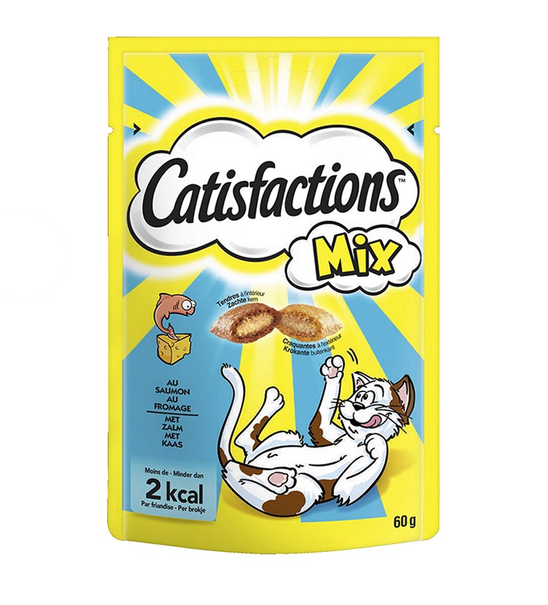 Catisfactions mix zalm en kaas