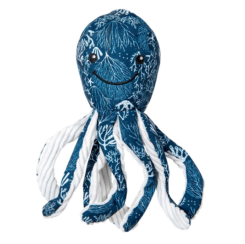 Hondenknuffel polyester pluche octopus