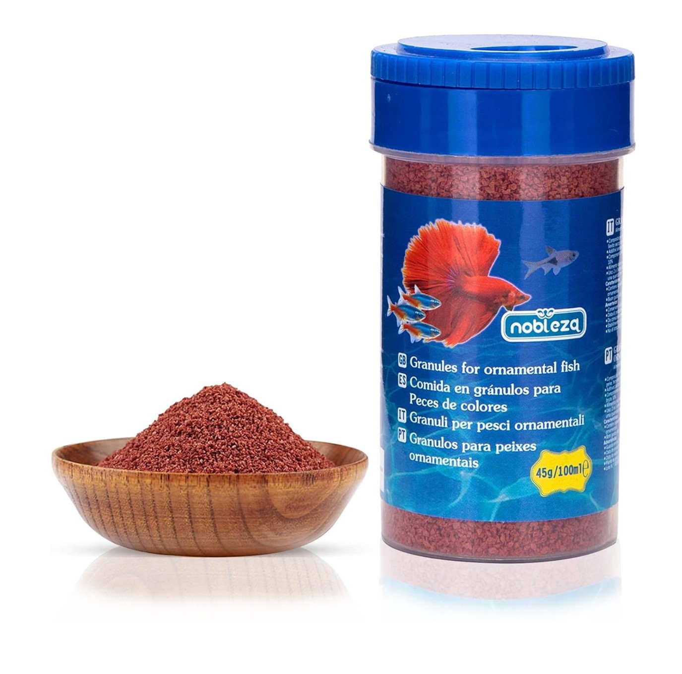 Nobleza Voer voor kleine tropische vissen - Korrels - 45 gr