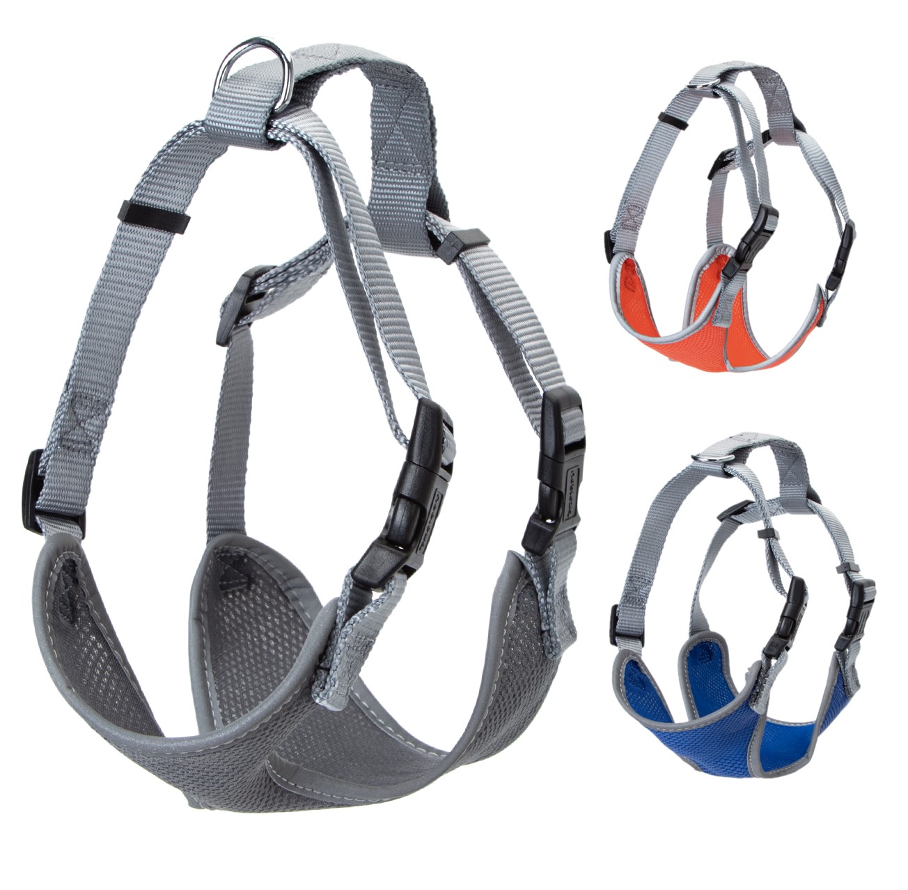 Nobleza Honden h-tuig - Gevoerd - Nylon - Maat M