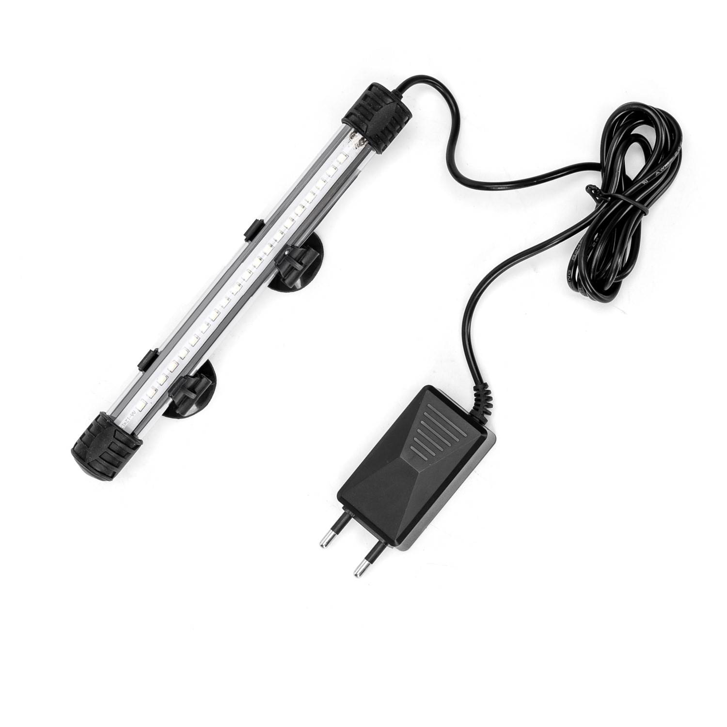Nobleza Aquariumverlichting - LED lamp aquarium - Led verlichting voor aquarium - Wit licht - 1 Watt - Glas - 20 cm