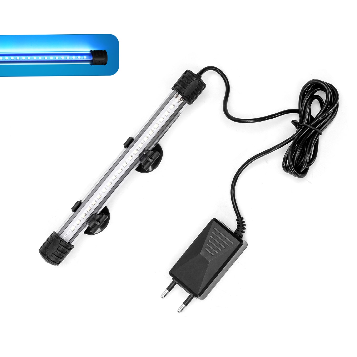 Aquariumverlichting - 20 cm - Blauw LED licht - 1 W