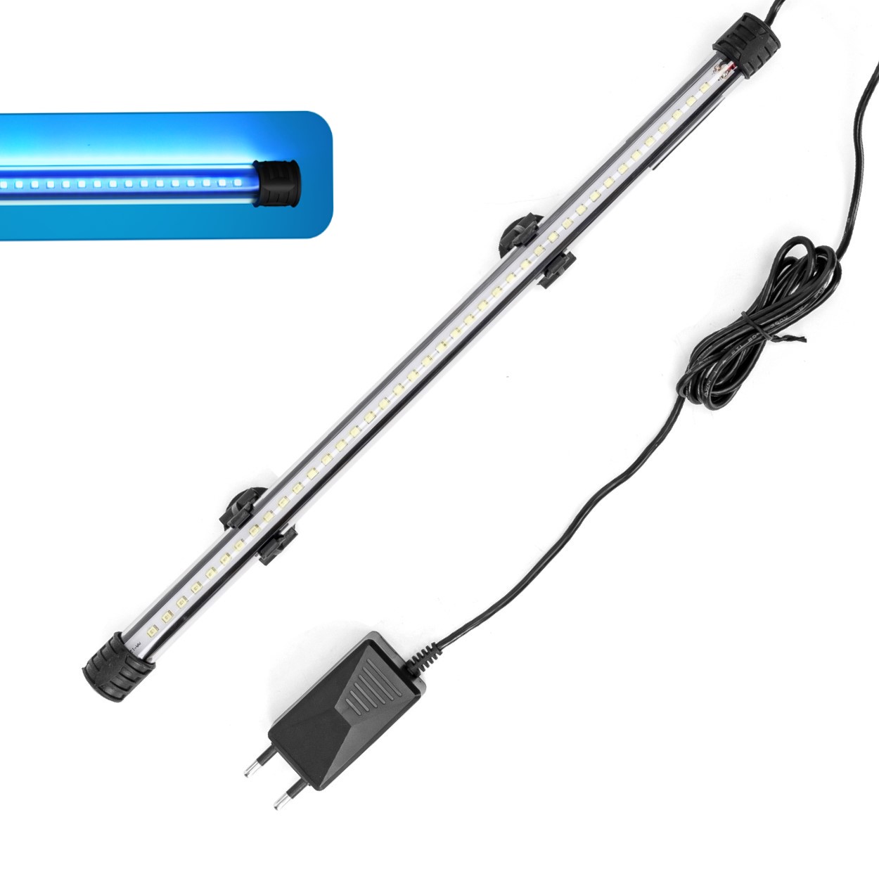 Aquariumverlichting - 40 cm - Blauw LED licht - 2 W