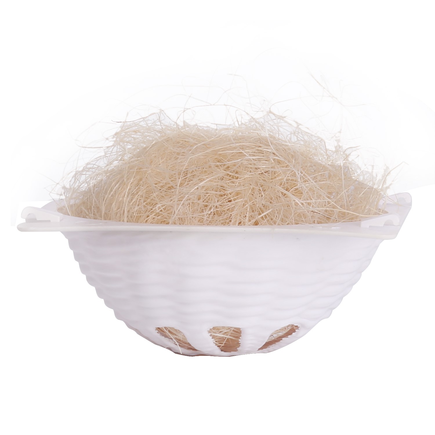 Nobleza Vogelkooi accessoires - Houder nestmateriaal - 10,8x5 cm