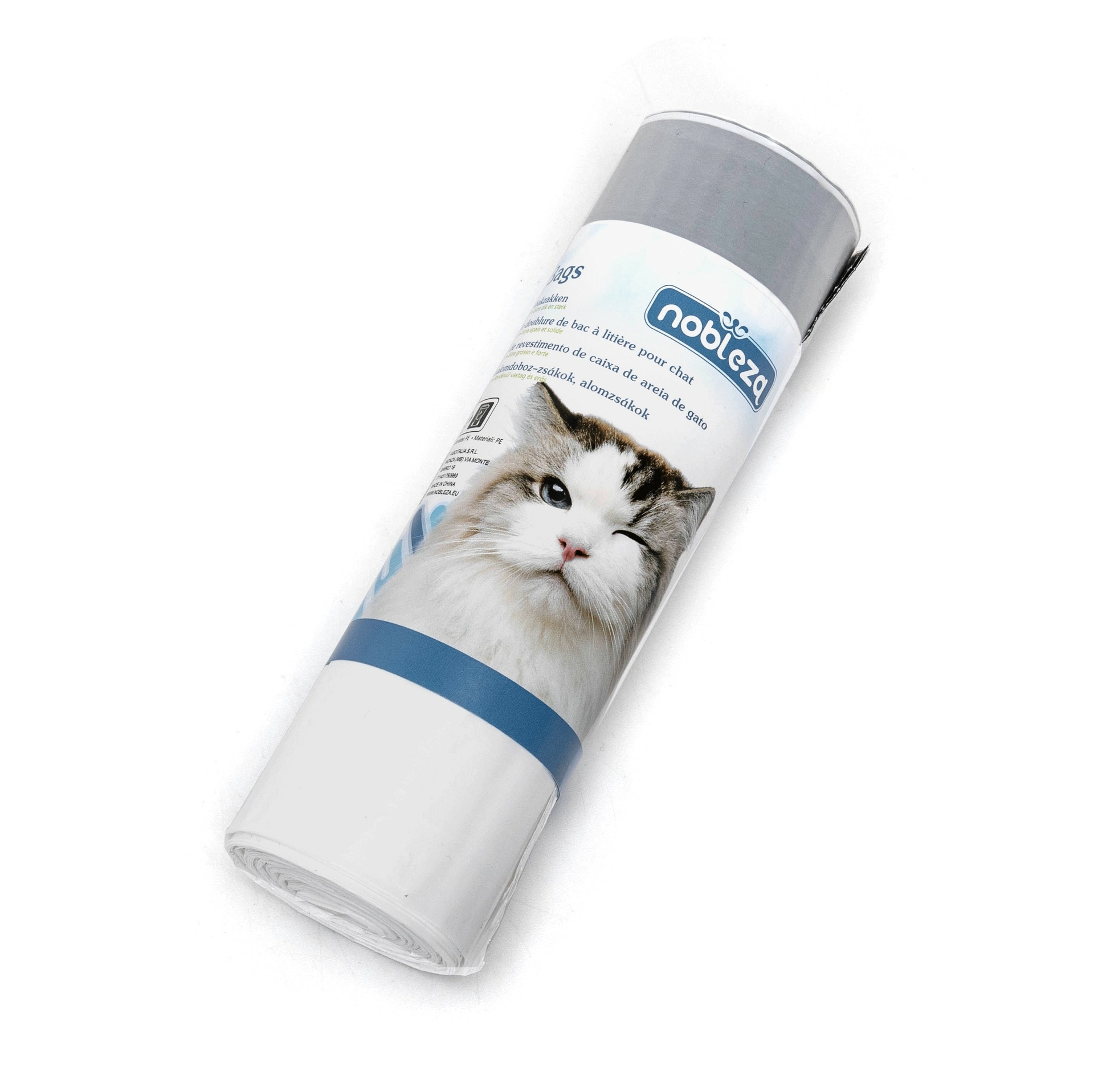Nobleza Kattenbakzakken met trekbandsluiting - Maat M - 45x94 cm - 10 stuks