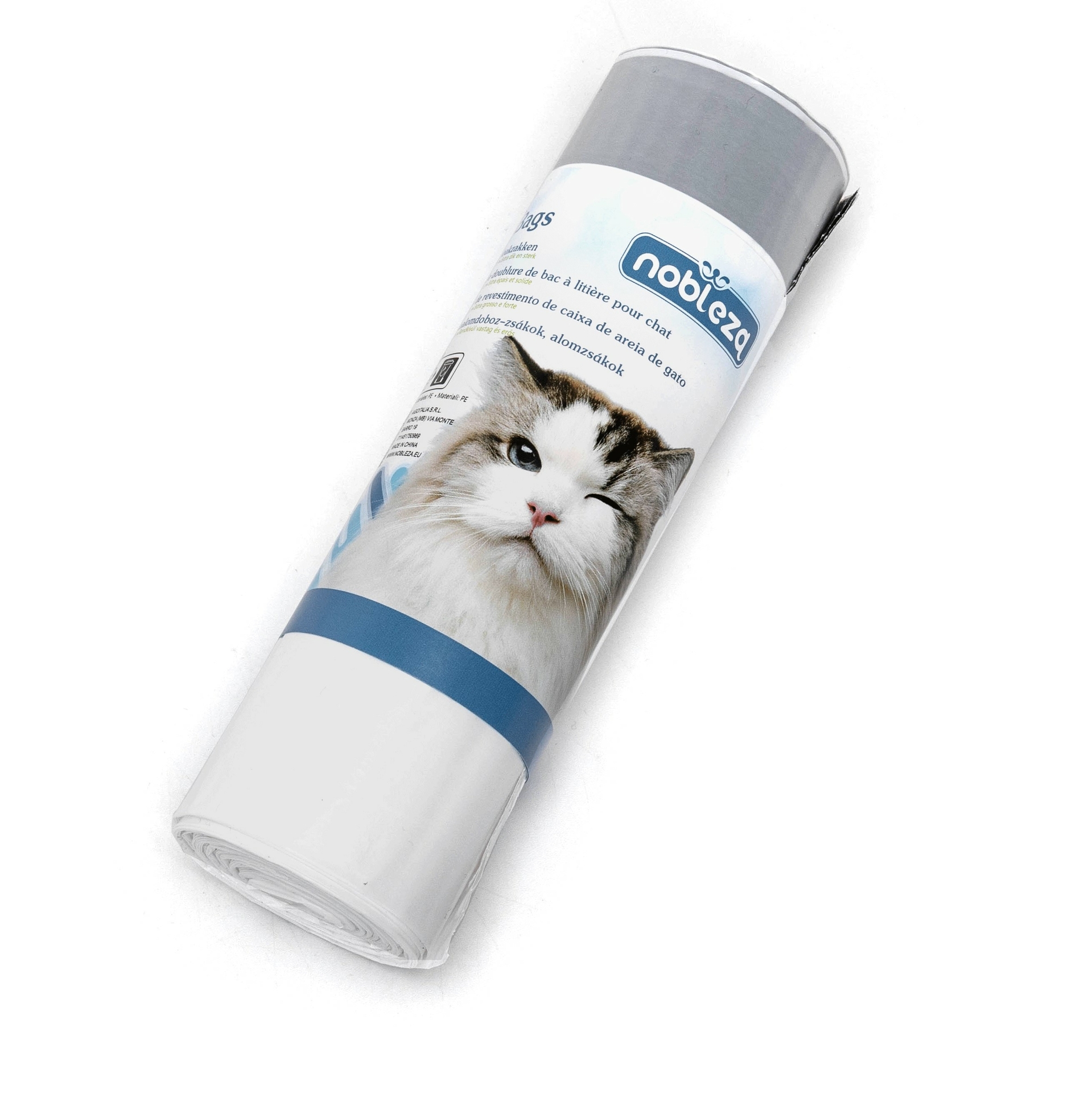 Nobleza Kattenbakzakken met trekbandsluiting - Maat L - 45x105 cm - 10 stuks
