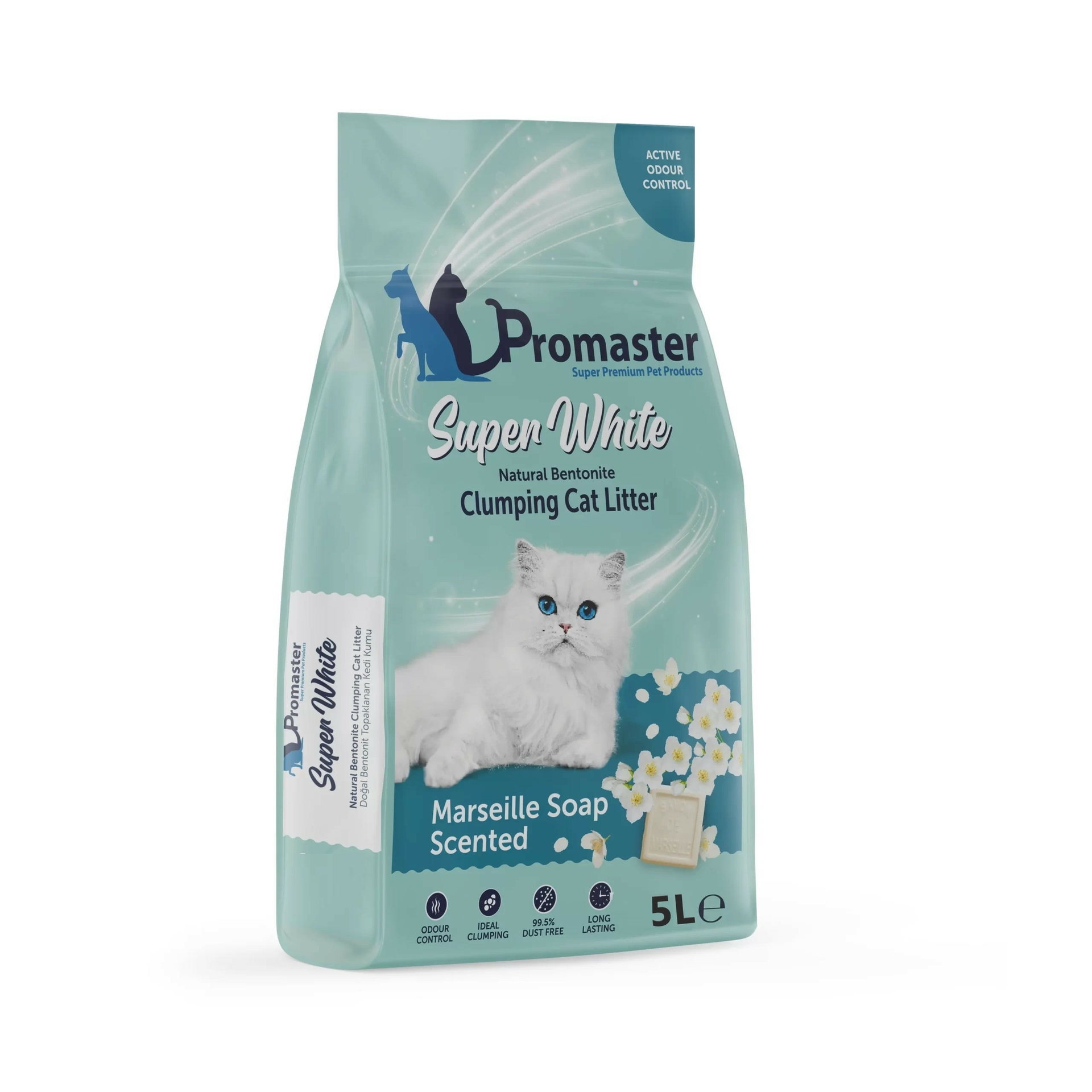 Promaster Kattenbakvulling - Bentoniet - Geparfumeerd - 5 L