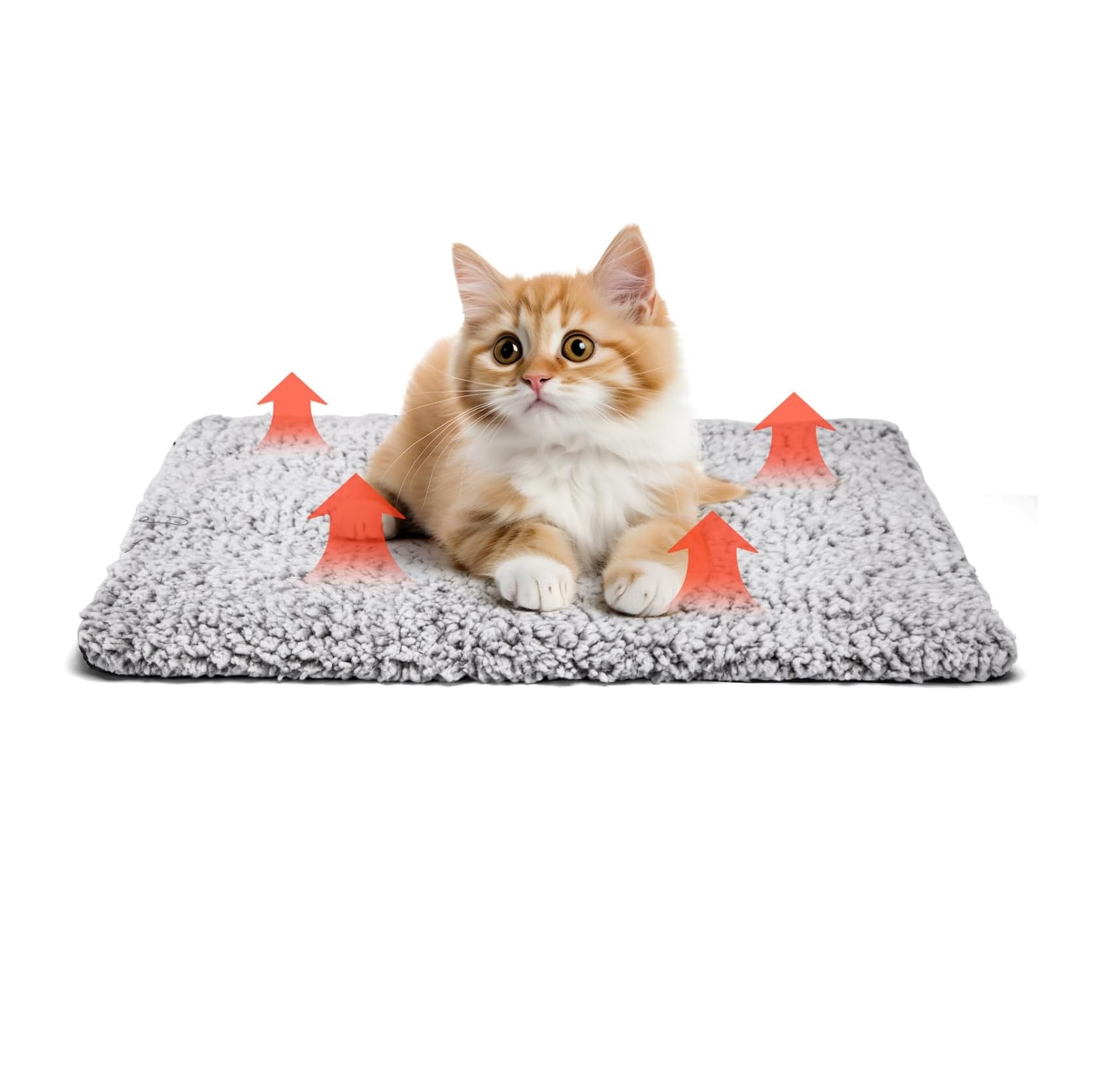 Nobleza Warmtemat voor hond en kat - Pluche - 40x50 cm