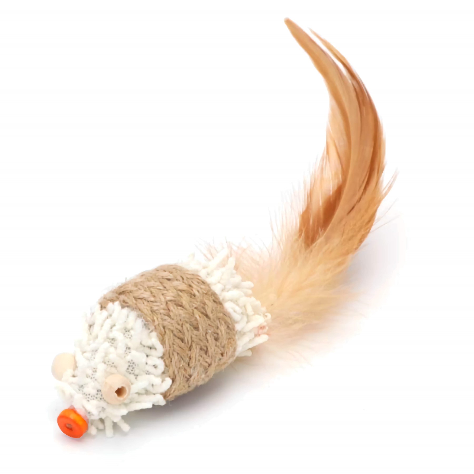 Nobleza Kattenspeeltje - Muis van touw en veren