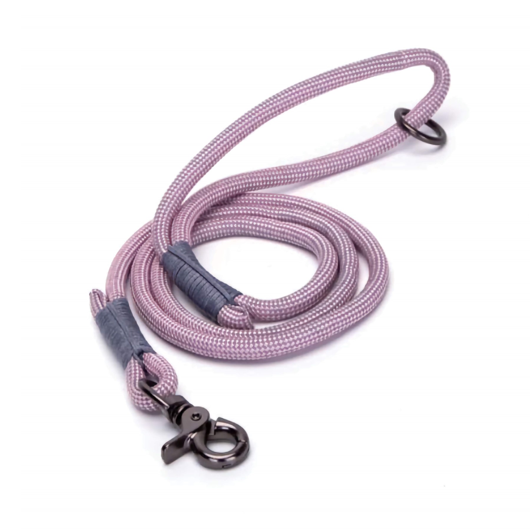 Nobleza Hondenriem - Rond - Reflecterend - Roze - 120 cm