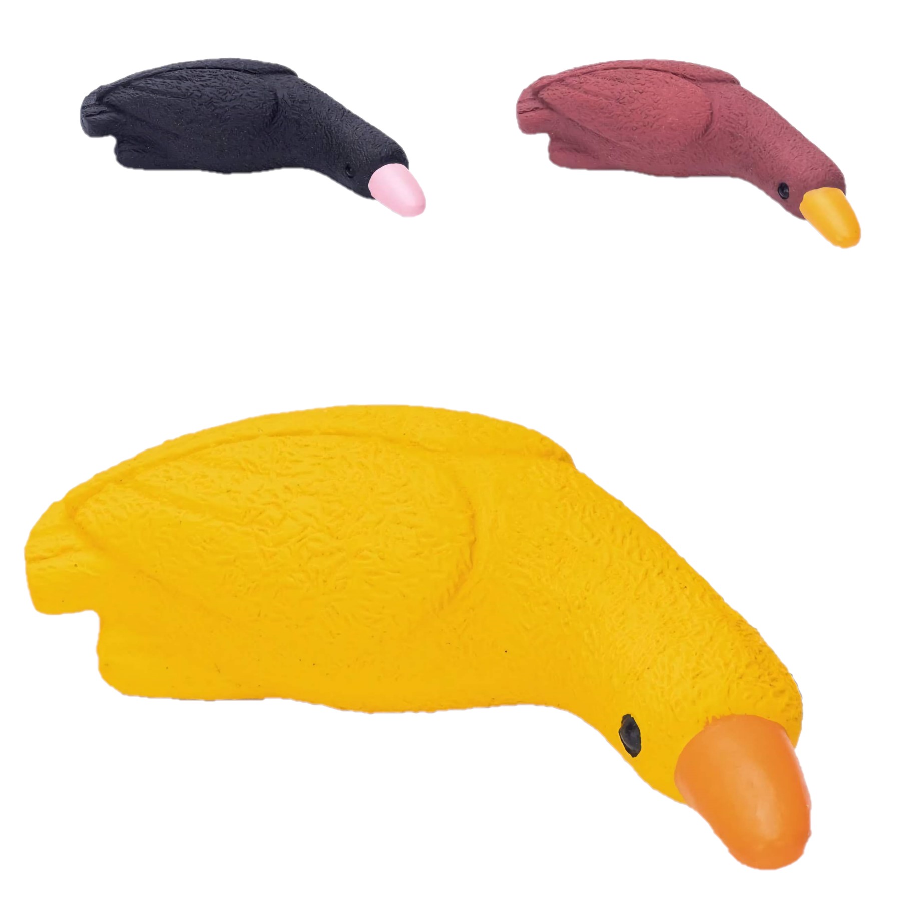 Nobleza Honden piepspeelgoed - Rubber gans